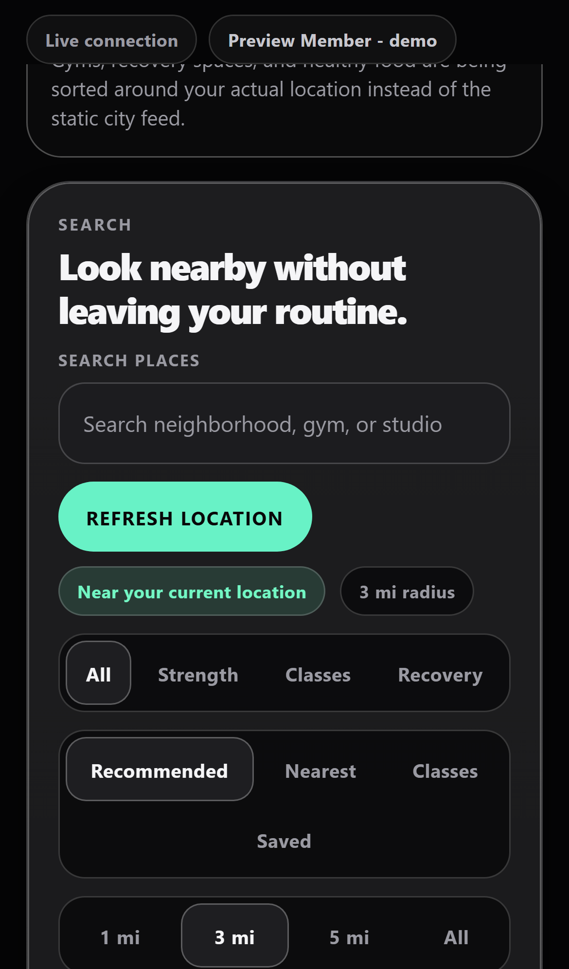 Kineo nearby discovery route